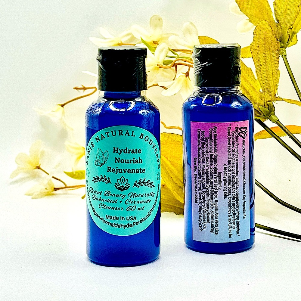 Bakuchiol + Niacinamide + Carrot Seed Oil Face Cleanser Safe Retinol Alt…